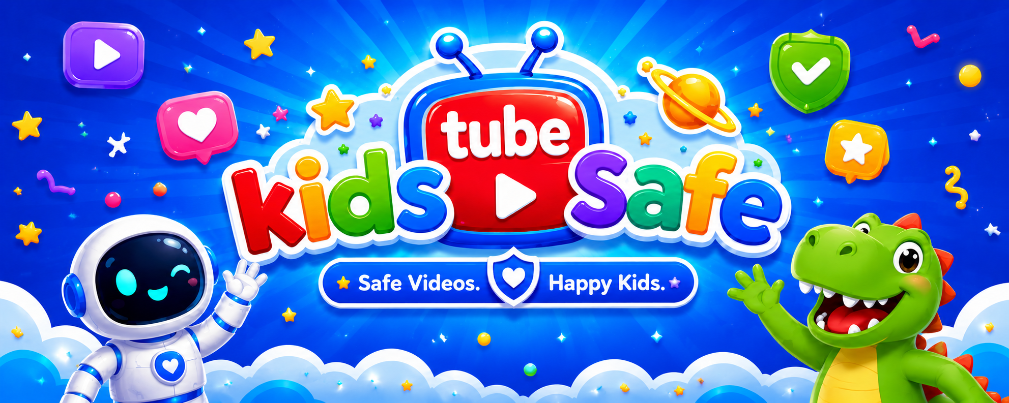 KidsTubeSafe — Safe Videos. Happy Kids.